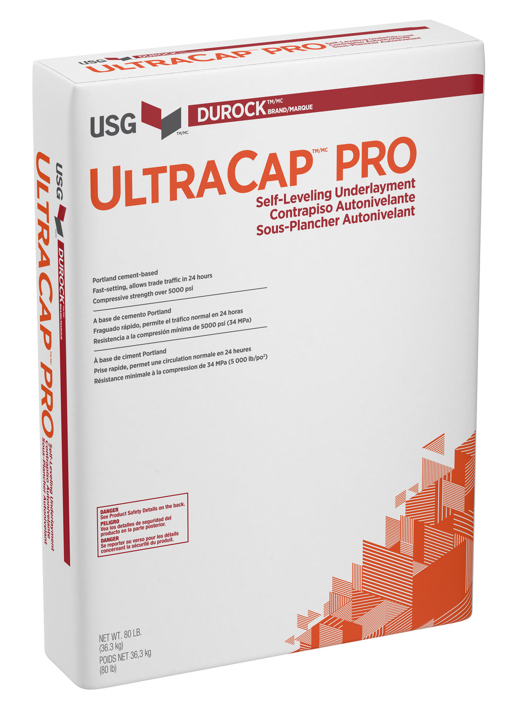 USG Durock UltraCap PRO Self Leveling Cement Based Underlayment