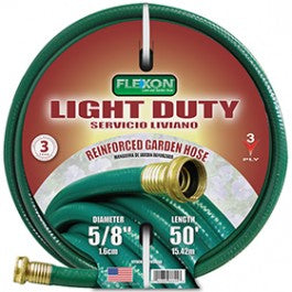 Flexon 5/8" Light Duty Garden Hose 50'